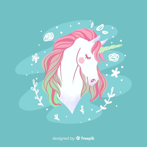 Download Free Download This Free Vector Flat Unicorn Background Use our free logo maker to create a logo and build your brand. Put your logo on business cards, promotional products, or your website for brand visibility.