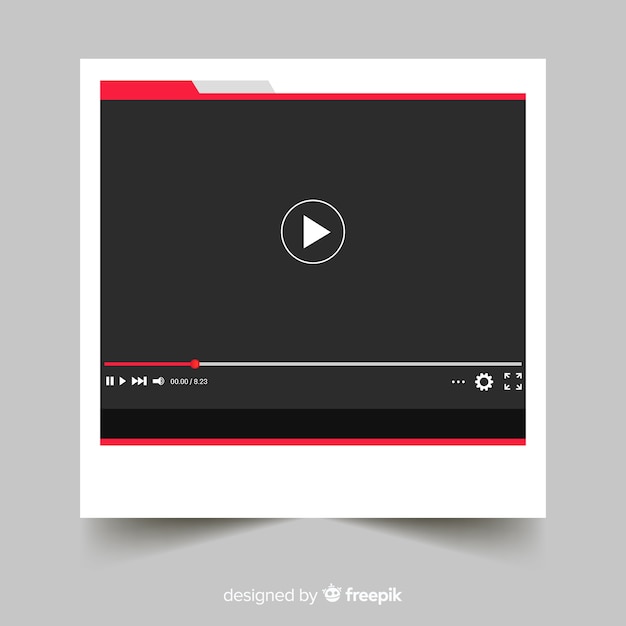 Download Free Flat Youtube Multimedia Player Template Free Vector Use our free logo maker to create a logo and build your brand. Put your logo on business cards, promotional products, or your website for brand visibility.