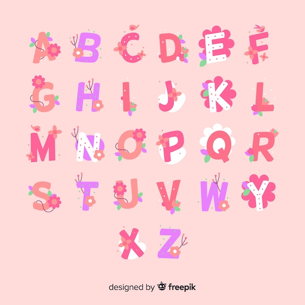 Free Free 204 Floral Letter Svg Free SVG PNG EPS DXF File