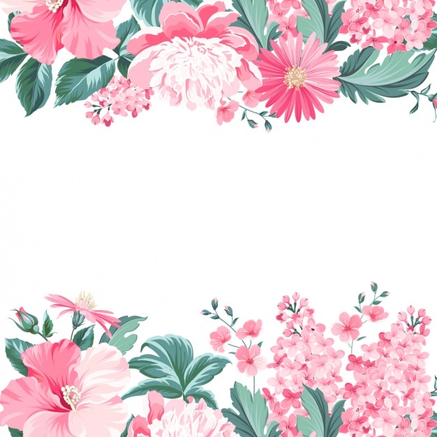 Floral Background Vectors Photos Psd Files Free Download Design Gambar