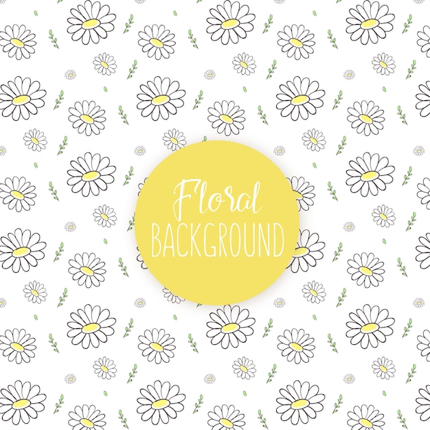 Floral background Vector | Premium Download