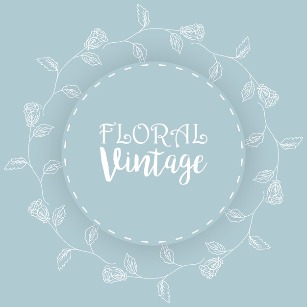 Floral background Vector | Premium Download