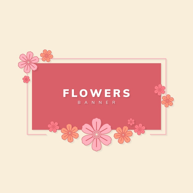 Download Floral banner vector Vector | Free Download