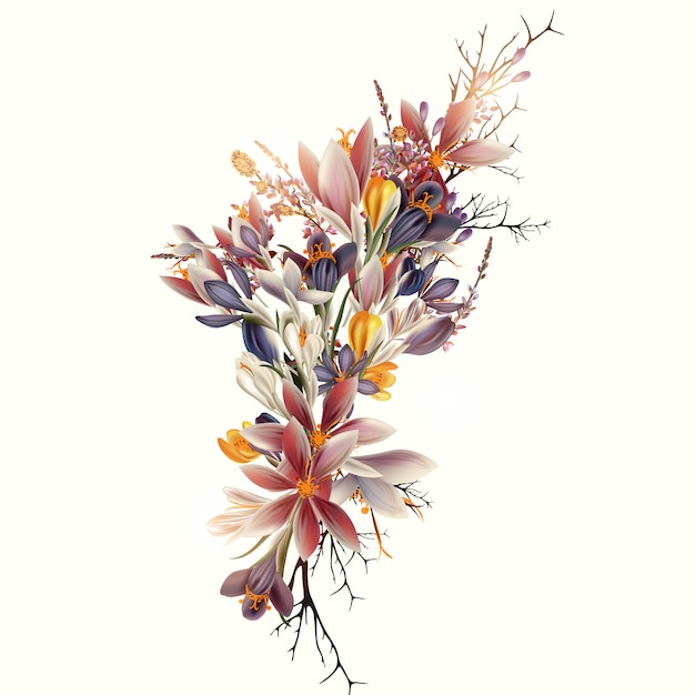 Floral boquet design