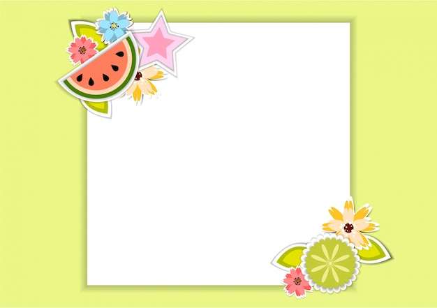 Download Floral card design Vector | Free Download