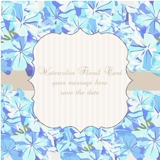 free-vector-floral-card-template