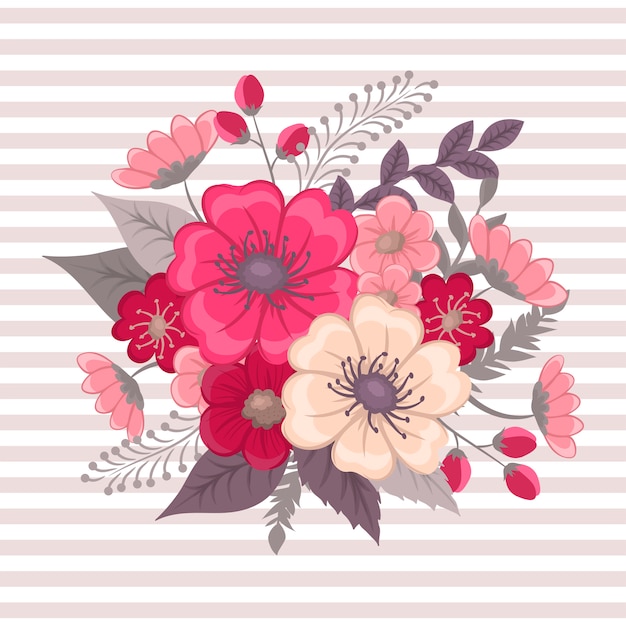 Floral Composition With Colorful Flower Stock Images Page Everypixel