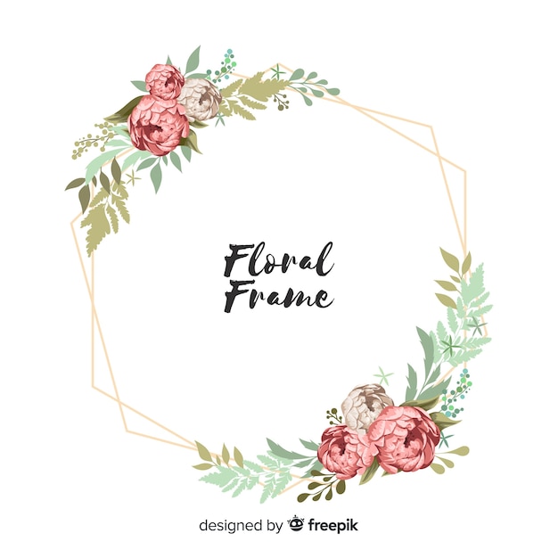 Download Floral frame Vector | Free Download