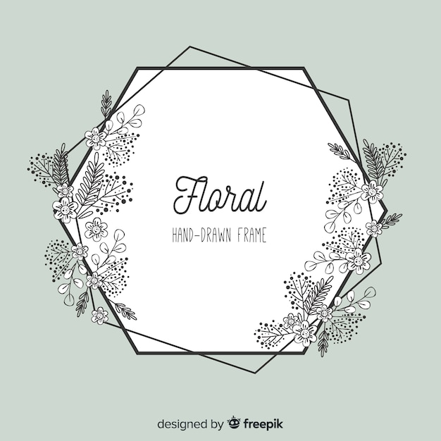 Free Vector | Floral frame