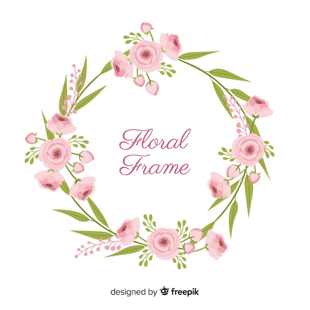 Free Vector | Floral frame