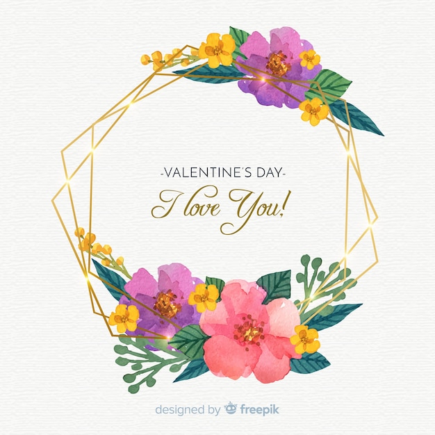 Download Free Vector | Floral frame