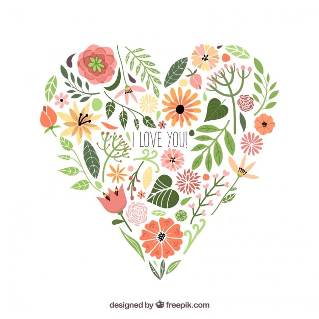 Free Free 345 Flower Heart Svg Free SVG PNG EPS DXF File