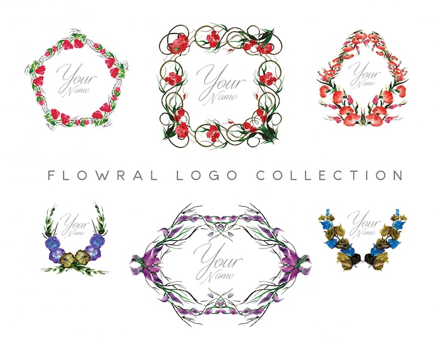 Download Free Download Free Floral Logo Design Collection Vector Freepik Use our free logo maker to create a logo and build your brand. Put your logo on business cards, promotional products, or your website for brand visibility.