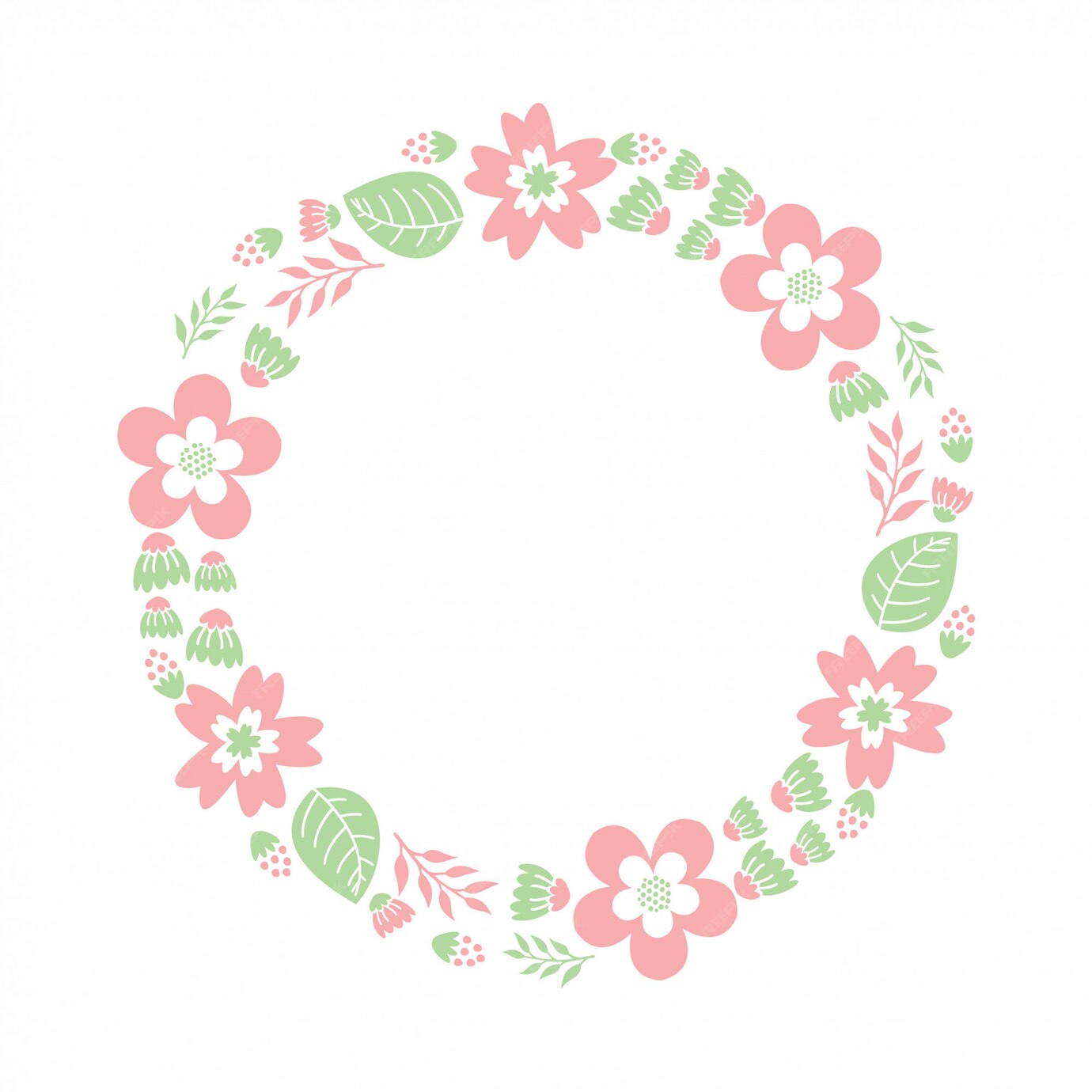 Premium Vector | Floral monogram paper cut out files