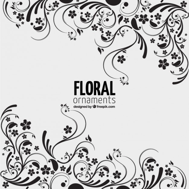 Download Floral ornaments background | Free Vector