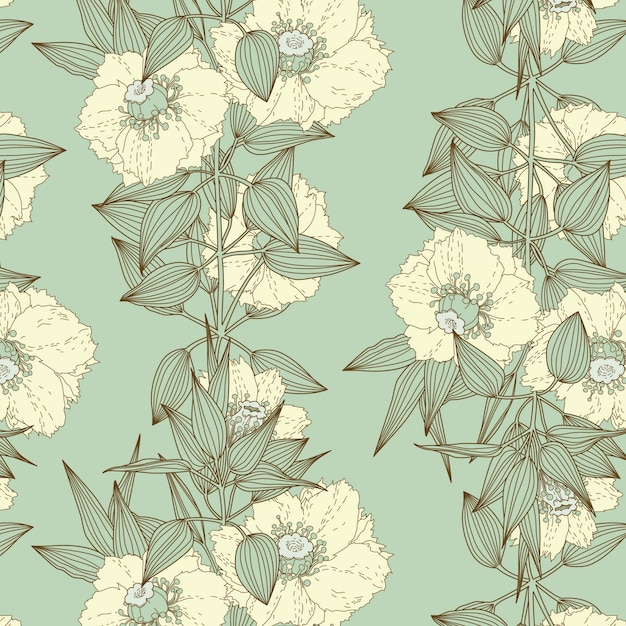 Download Free Vector | Floral pattern