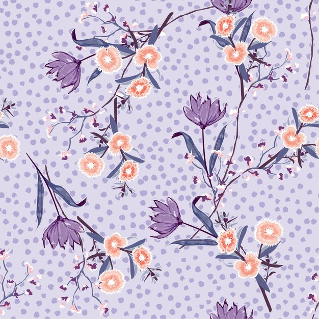 Premium Vector | Floral pattern