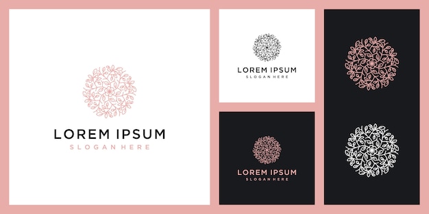 Download Free Floral Round Vintage Element Eco Organic Product Luxury Beauty Use our free logo maker to create a logo and build your brand. Put your logo on business cards, promotional products, or your website for brand visibility.