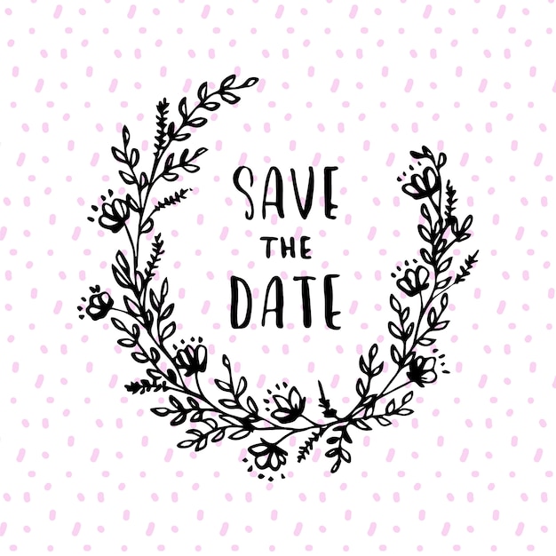 Design Save The Date Free 1