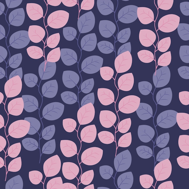 Floral seamless pattern Premium Vector