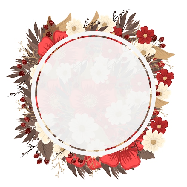 Free Free 75 Flower Circle Border Svg SVG PNG EPS DXF File