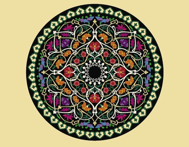 Download Flower Circle Vector | Free Download