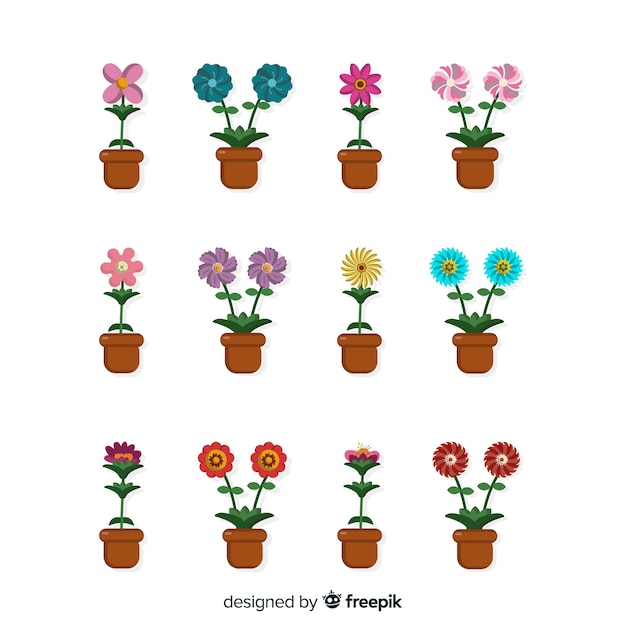 Free Vector | Flower collection