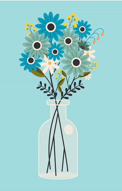 Free Free 117 Flower Jar Svg SVG PNG EPS DXF File