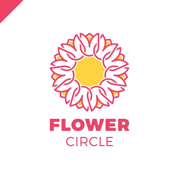 Download Free Flower Logo Circle Abstract Design Vector Template Tulip Spa Icon Use our free logo maker to create a logo and build your brand. Put your logo on business cards, promotional products, or your website for brand visibility.