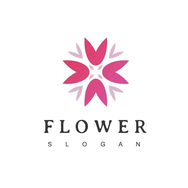 Premium Vector Flower Logo Floral Icon Floral Emblem