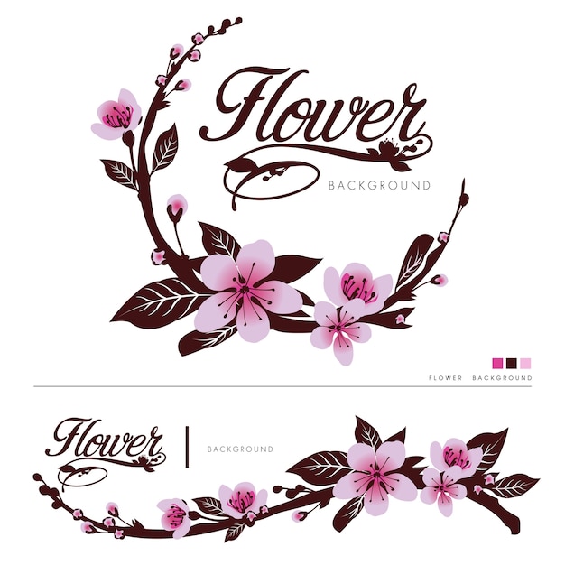 Download Free Flower Vector Logo Background Premium Vector Use our free logo maker to create a logo and build your brand. Put your logo on business cards, promotional products, or your website for brand visibility.