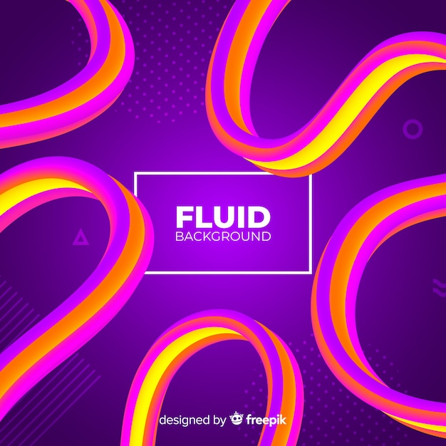 Free Vector | Fluid background