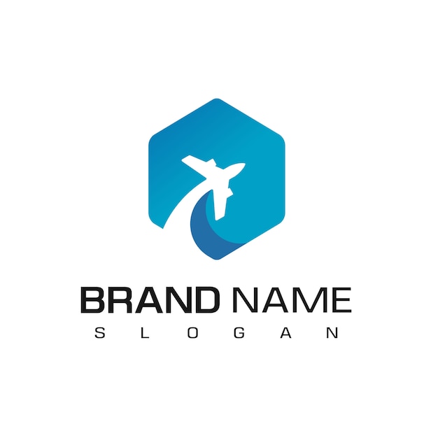 Download Free Flying Plane For Travel Logo Design Template Premium Vector Use our free logo maker to create a logo and build your brand. Put your logo on business cards, promotional products, or your website for brand visibility.