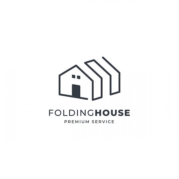 Download Free Folding Line House Logo With Window Premium Vector Use our free logo maker to create a logo and build your brand. Put your logo on business cards, promotional products, or your website for brand visibility.