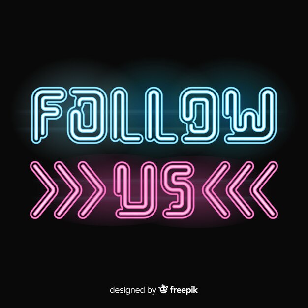 Follow us background | Free Vector