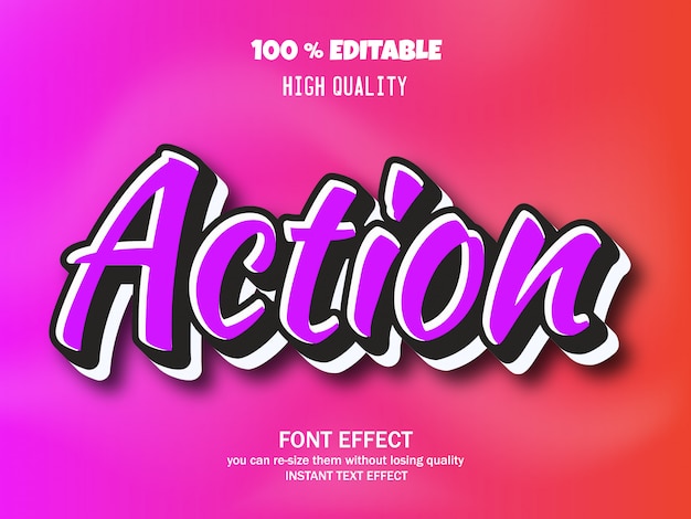 premium-vector-font-effect