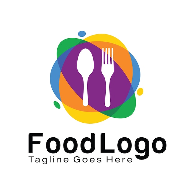 Premium Vector | Food center logo design template