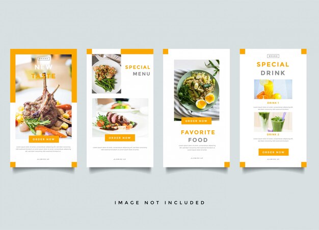 Premium Vector | Food and culinary banner template