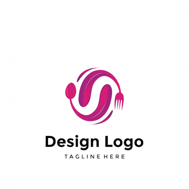 Food and drink logo | Premium Vector