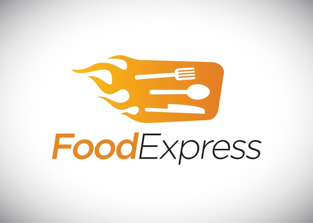 Download Free Food Express Logo Fast Food Premium Vector Use our free logo maker to create a logo and build your brand. Put your logo on business cards, promotional products, or your website for brand visibility.