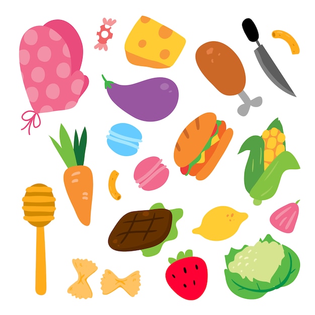 food illustration free download