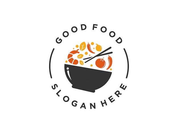Download Free Food Logo Design Premium Vector Use our free logo maker to create a logo and build your brand. Put your logo on business cards, promotional products, or your website for brand visibility.