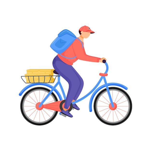 delivery bike rider