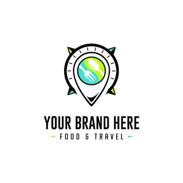 Download Free Food And Travel Logo Place Holder Premium Vector Use our free logo maker to create a logo and build your brand. Put your logo on business cards, promotional products, or your website for brand visibility.