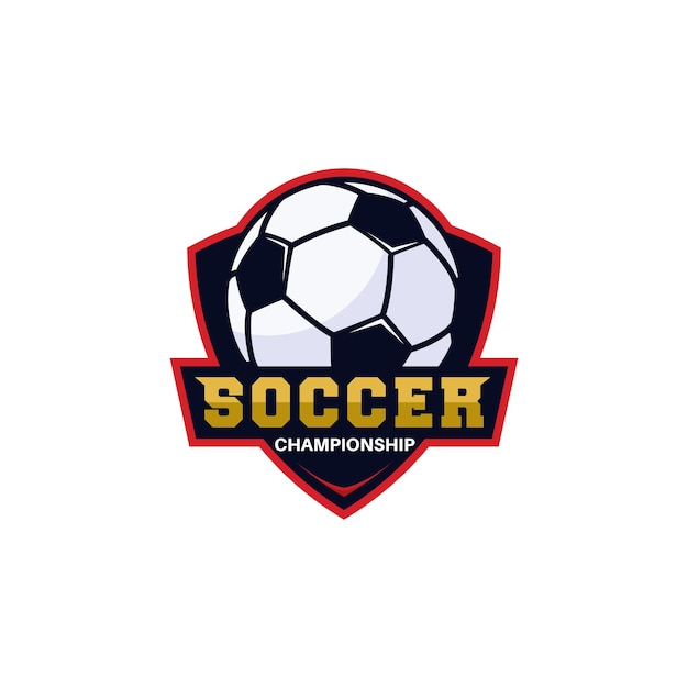 Premium Vector | Football club bagde, soccer championship , football ...