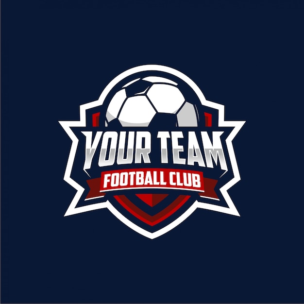 Download Free Football Club Logo Premium Vector Use our free logo maker to create a logo and build your brand. Put your logo on business cards, promotional products, or your website for brand visibility.