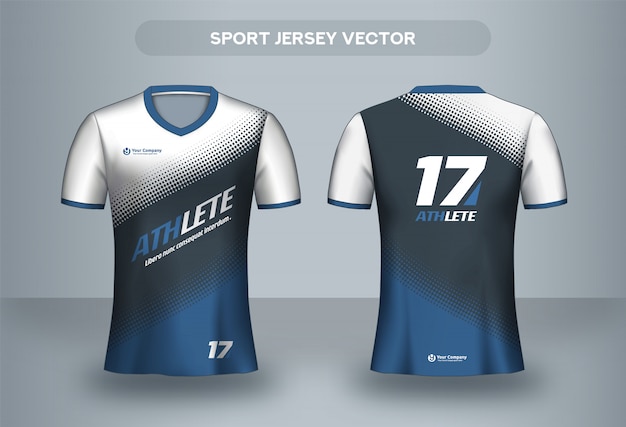 jersey design front and back