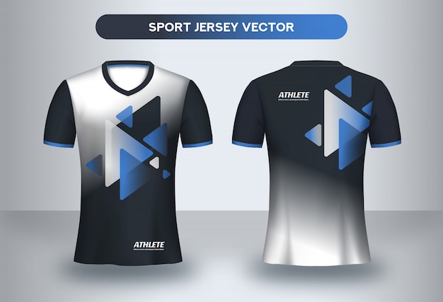 Download Football jsersey template, soccer club uniform t-shirt ...