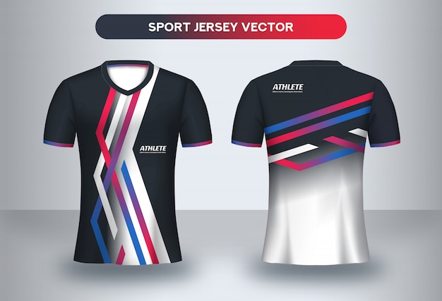 Download Football jsersey template, soccer club uniform t-shirt ...