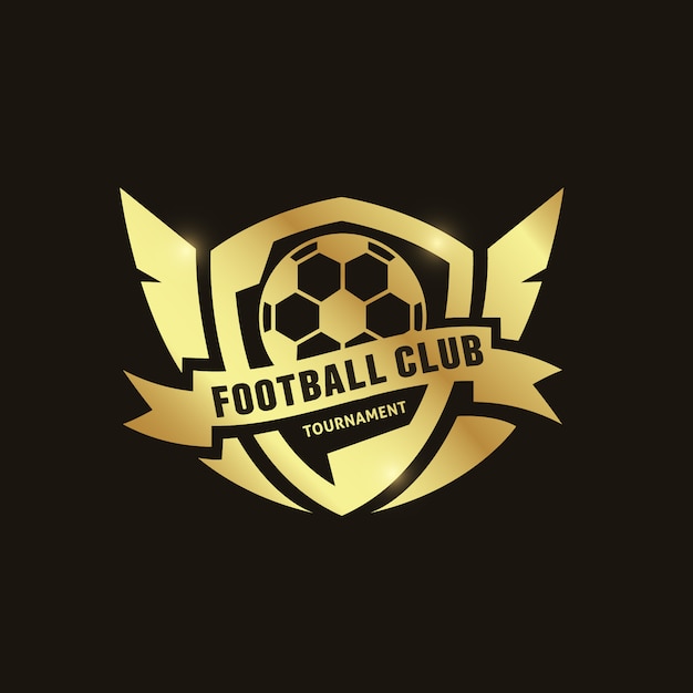 Free Vector | Football logo background